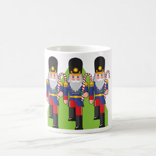 フェスティバルのくるみ割り兵士とキャンディカン コーヒーマグカップ