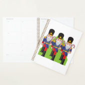 フェスティバルのくるみ割り兵士とキャンディカン プランナー手帳 (ディスプレー)