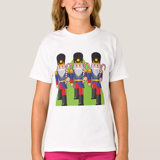 フェスティバルのくるみ割り兵士とキャンディカン Tシャツ (正面)