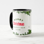 「フェスティバルのウィムジー：クリスマスの喜びマグカップ」 マグカップ (正面左)