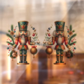 フェスティバルのクリスマスくるみクラッカー ウィンドウサイン (シート2)