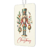 フェスティバルのクリスマスくるみクラッカー カーエアーフレッシュナー (左)