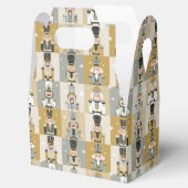 フェスティバルのクリスマスくるみクラッカー フェイバーボックス (オープン)