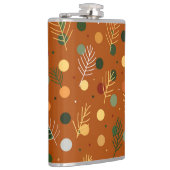 フェスティバルのクリスマスと新年のパターン フラスク (右)