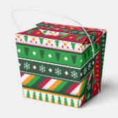 フェスティバルのクリスマスのお願い箱 フェイバーボックス (裏面サイド)