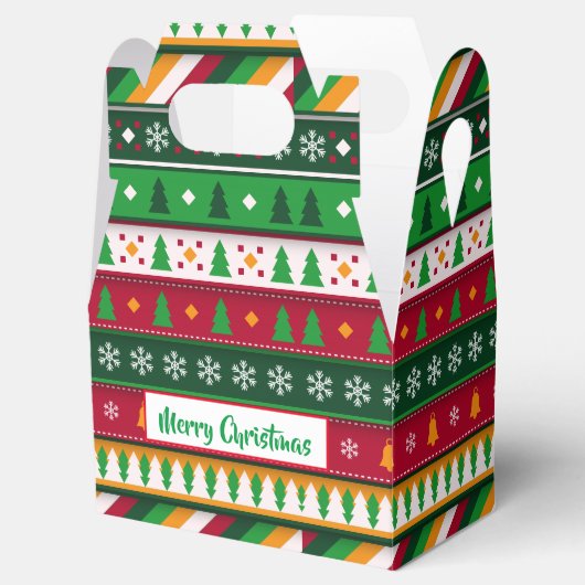 フェスティバルのクリスマスのお願い箱 フェイバーボックス (オープン)