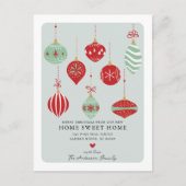 フェスティバルのクリスマスの動きの発表 案内ポストカード (正面)