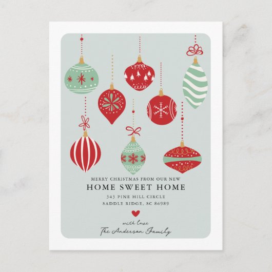 フェスティバルのクリスマスの動きの発表 案内ポストカード (正面)