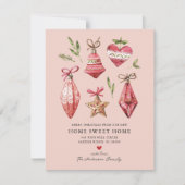 フェスティバルのクリスマスの動きの発表 案内状 (正面)