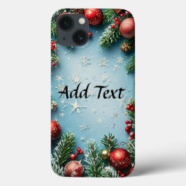フェスティバルのクリスマスの配置 iPhone 13ケース
