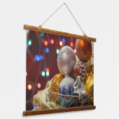 フェスティバルのクリスマスオーナメント 吊り下げ型タペストリー (傾斜あり)