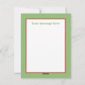 フェスティバルのクリスマスキャッツのレトロヴィンテージ シーズンカード (裏面)