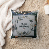 フェスティバルのクリスマスピローカバーでホールをデッキ クッション (ブランケット)