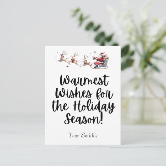 フェスティバルのクリスマスライド シーズンポストカード (スタンド正面)