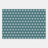 フェスティバルのクリスマスラッピング紙セット3 ラッピングペーパーシート (正面2)