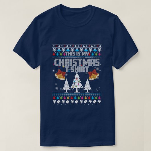 フェスティバルのクリスマス映画の観ユニセックス観 Tシャツ (デザイン正面)