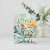 フェスティバルのクリスマス ポストカード (スタンド正面)