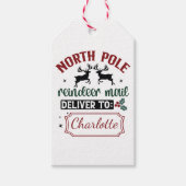 フェスティバルのサプライズ配信標識 ギフトタグ (正面)