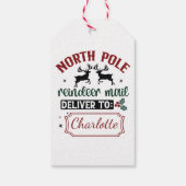 フェスティバルのサプライズ配信標識 ギフトタグ (裏面)