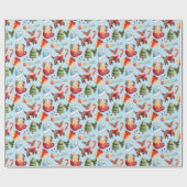 フェスティバルのフロックス：ホリデートナディエストラバンザ ラッピングペーパー (フラット)