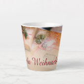 フェスティバルのプレゼント カフェラテマグ (正面)