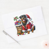 フェスティバルのロットワイラー スクエアシール (封筒)