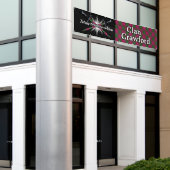 フェスティバルの一族のクローフォードの高地のテント 横断幕 (ビルの外側)