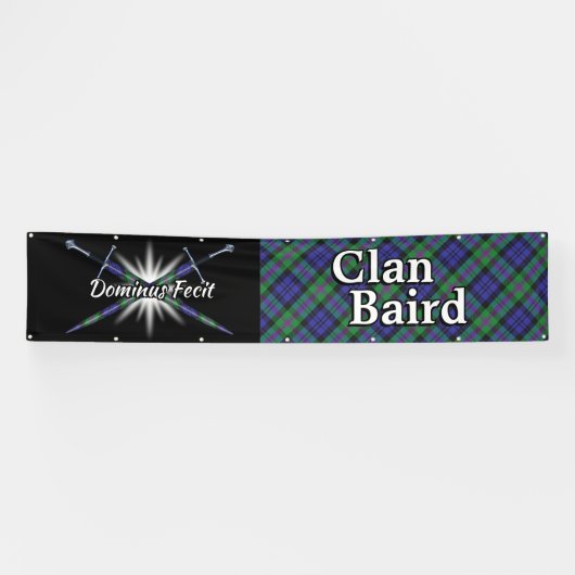 フェスティバルの一族のベアードの高地のテント 横断幕 (横)