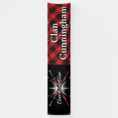 フェスティバルの一族のCunninghamの高地のテント 横断幕 (縦)