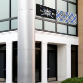 フェスティバルの一族のHannayの高地のテント 横断幕 (ビルの外側)