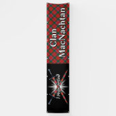 フェスティバルの一族のMacNachtan高地のMacNaughtonのテント 横断幕 (縦)