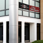 フェスティバルの一族のMacQueenの高地のテント 横断幕 (ビルの外側)