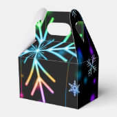 フェスティバルの休日の雪、メリークリスマス フェイバーボックス (裏面サイド)