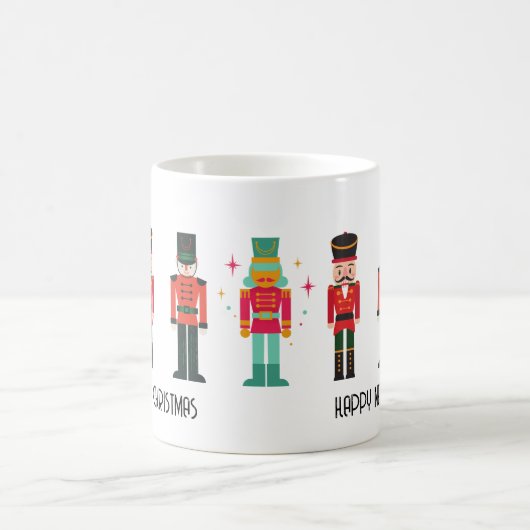 フェスティバルの伝統的くるみ割り人形 コーヒーマグカップ (中央)