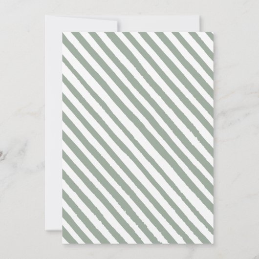 フェスティバルの冬の果実はクリスマスを保存 招待状 (裏面)