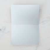 フェスティバルの冬の風景とバニークリスマス カード (内部)