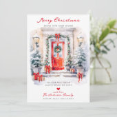 フェスティバルの出入り口クリスマスニューホームムービング 案内状 (スタンド正面)