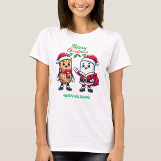 フェスティバルの友人:ピーナッツとマーシュマロ Tシャツ