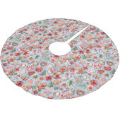 フェスティバルの喜び:クリスマスクッキーワンダーランド ブラッシュドポリエステルツリースカート (アングル)