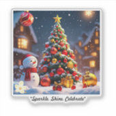 フェスティバルの夜の輝き シール (正面)