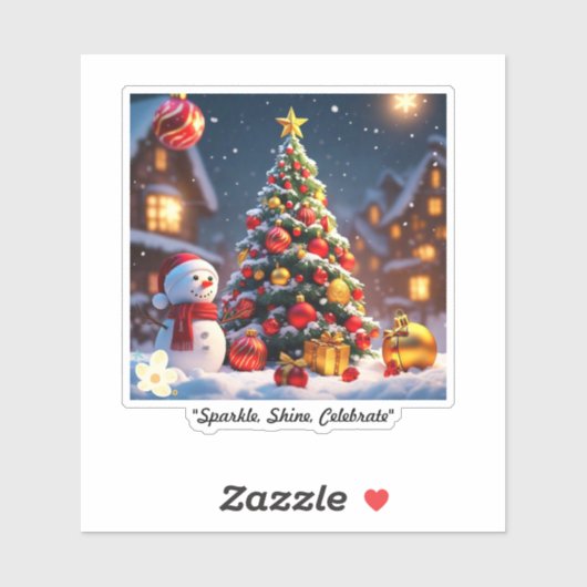 フェスティバルの夜の輝き シール (シート)