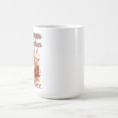 フェスティバルの子猫紅葉 コーヒーマグカップ (中央)