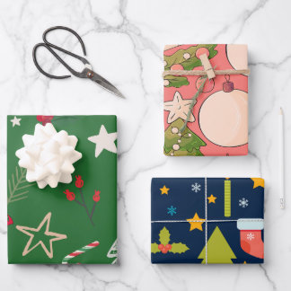 フェスティバルの折り返し ラッピングペーパーシート