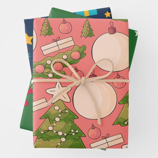 フェスティバルの折り返し ラッピングペーパーシート (インサイチュ)