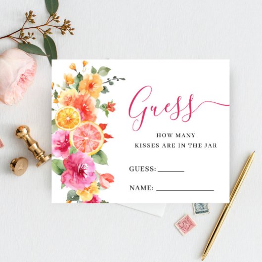 フェスティバルの明るい花推測ゲームのカードの数 チラシ