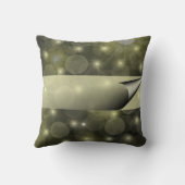 フェスティバルの暗いパターン（明かりとボーブル） クッション (裏面)