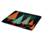 フェスティバルの森のクリスマスツリー カッティングボード (角)