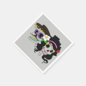 フェスティバルの死の日 スタンダードカクテルナプキン (角)