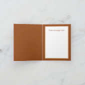 フェスティバルの甘いクリスマスの願いクッキーツリー シーズンカード (内部)