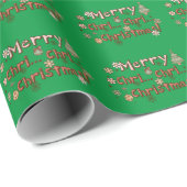 フェスティバルの笑いメリー声：チャリ…チャリ…クリスマス! ラッピングペーパー (ロールコーナー)